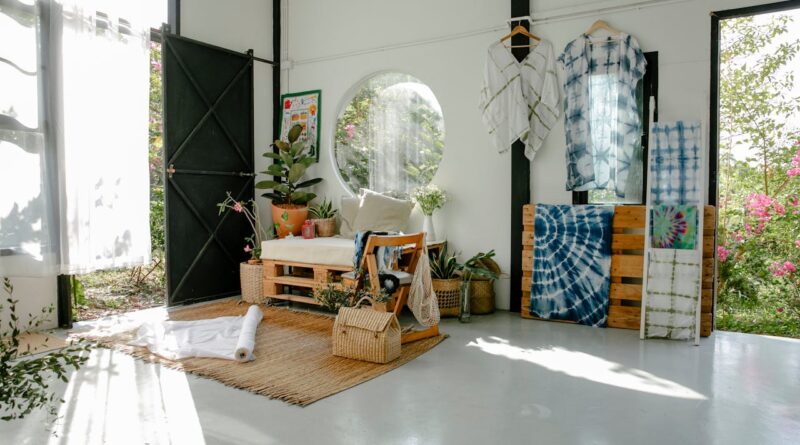 Jardim de inverno na sala